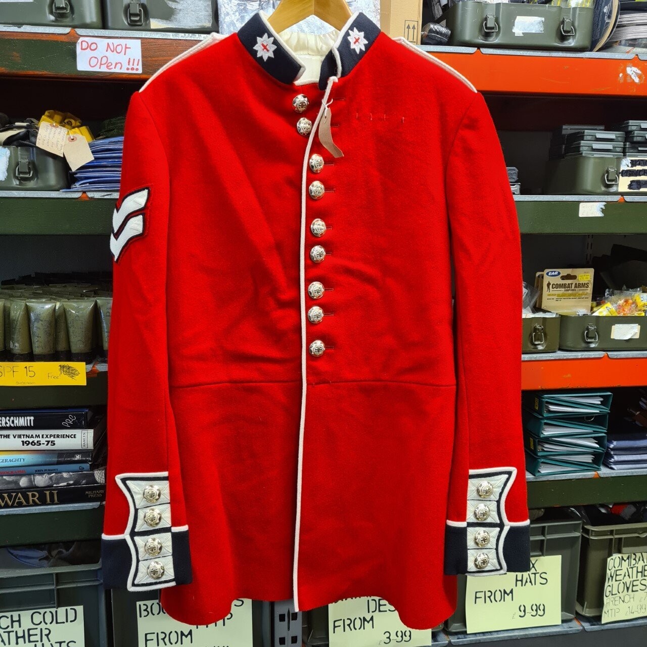 British Army Scots Guards Coldstream Red Tunic