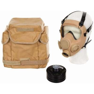 Genuine NATO Issue Polish MP5 Gas Mask Respirator with Filter and Case