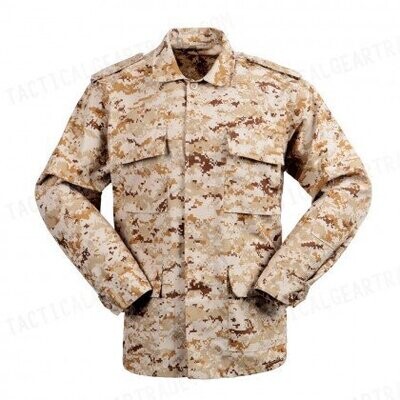 American US Army Genuine Issue Used Desert Digital Camouflage Shirt