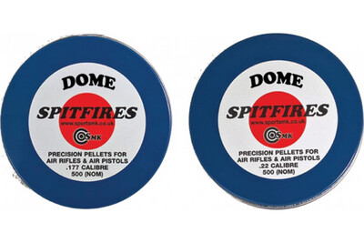 SMK Spitfire .22 Dome Head (500 Pellets)