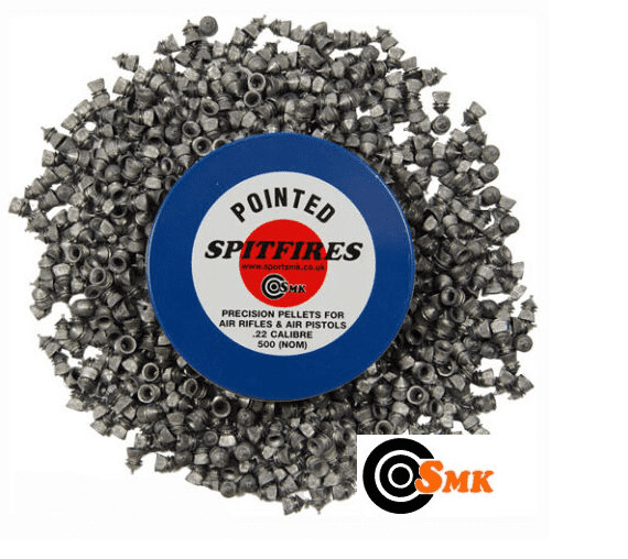 SMK Spitfire .22 / 5.5mm Pointed Pellets