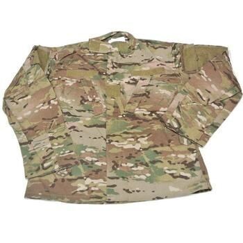 MTP ACU Shirt Genuine US military Used MTP ACU Multicam Zipped Combat Shirt