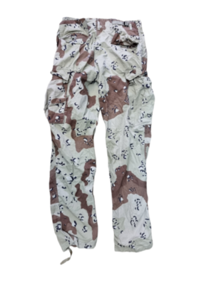US / American Army Gulf War Issue Desert 6 Colour Pattern Choc Chip / Cookie Camo Combat Trousers