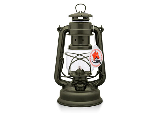 Feuerhand Baby Special 276 Hurricane Lantern, Colour: Olive