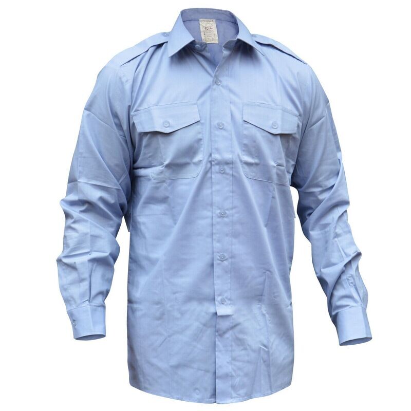 British Army Royal Air Force Blue Shirt
