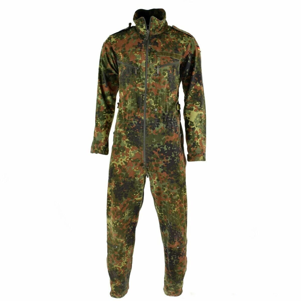 Original German Military Bundeswehr coverall Oko-tex acid-resistant blue surplus
