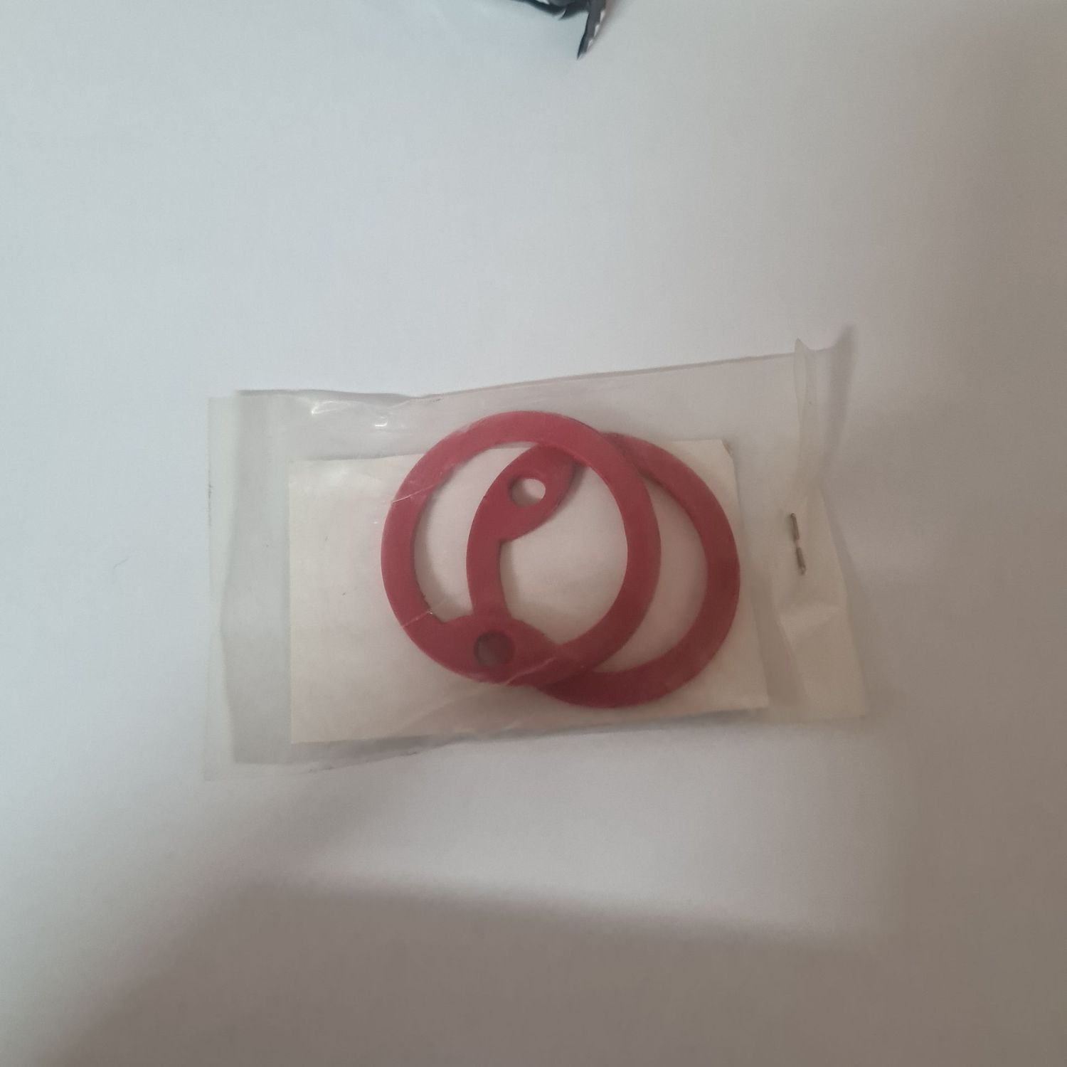 Dog Tag Silencer, Colour: Red