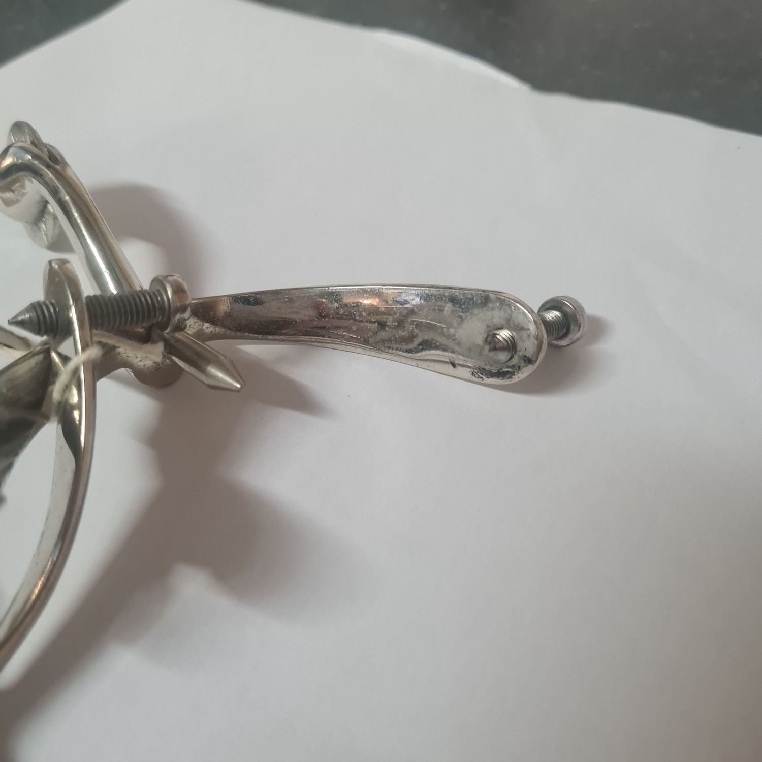 British Army Silver Spurs - Pair