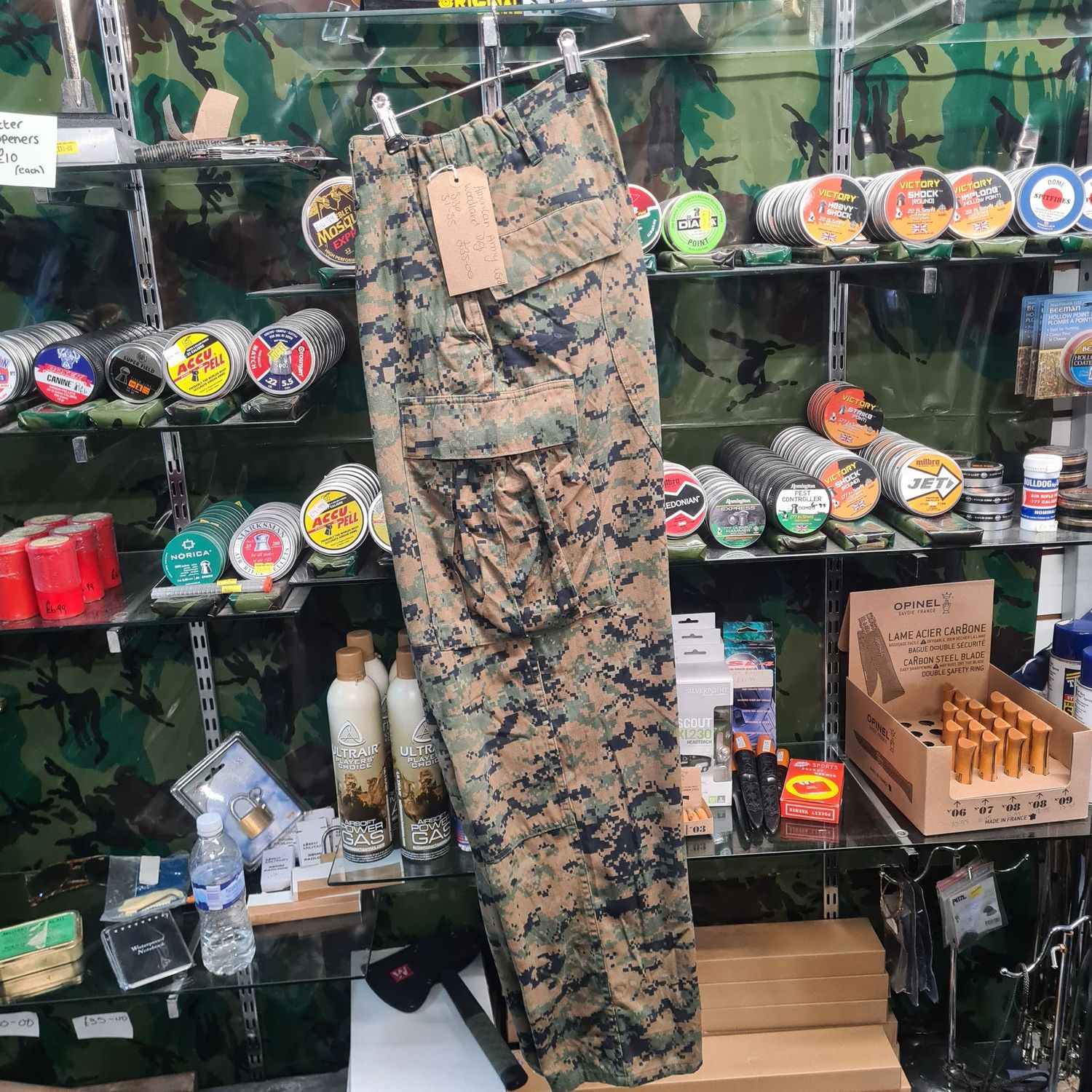 American Genuine Military Used Woodland Digi Cano US Trousers