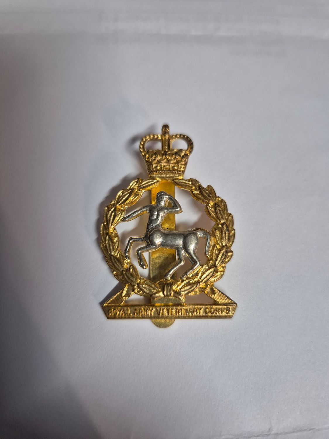 Royal Army Veterinary Corps Cap Badge