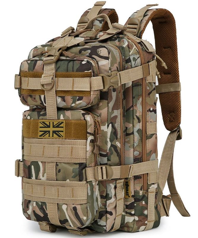 British Army Style Stealth Rucksacks Pack - 25ltr - BTP