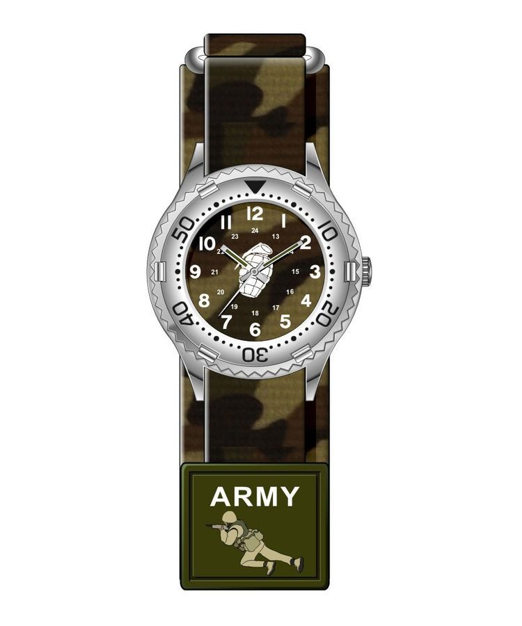 New Kids Army  Camouflage Watch