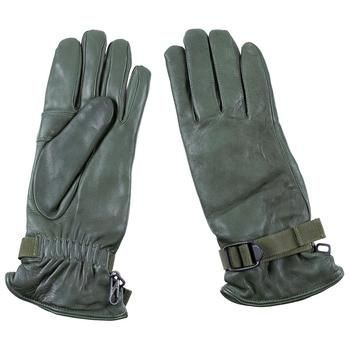 British Army Mark MK11 Green Leather Gloves- NEW Size 10