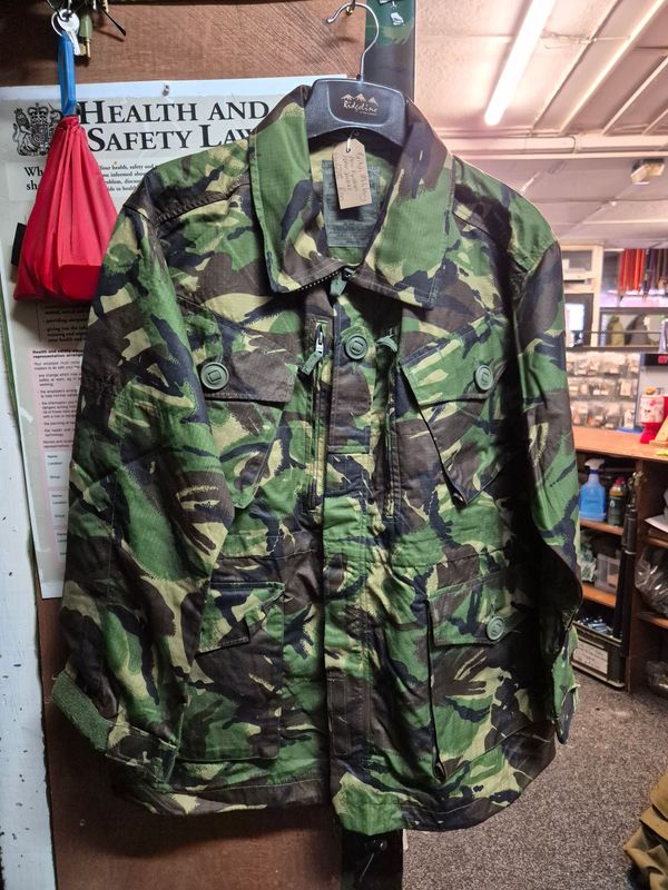 British Army Genuine DPM Field Jacket Rip Stock