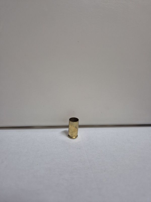 Genuine Ex Military 9mm Brass Bullet Shells Open End Display Only x5