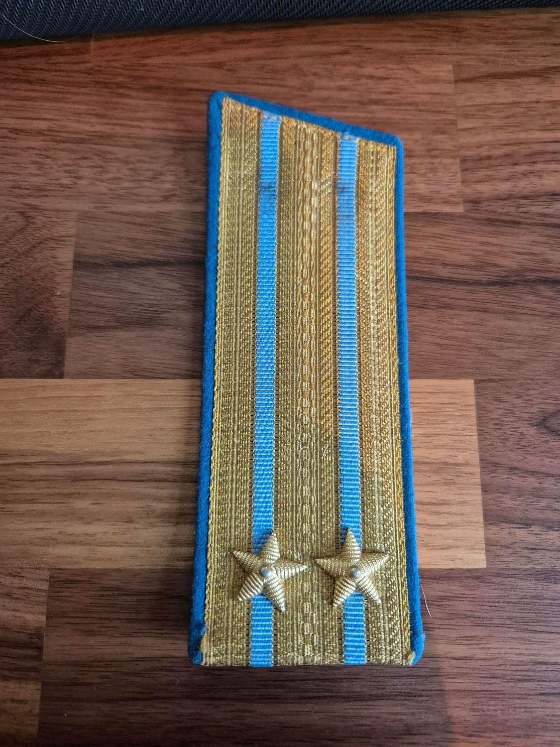Soviet Russian KGB Colonel Shoulder Board