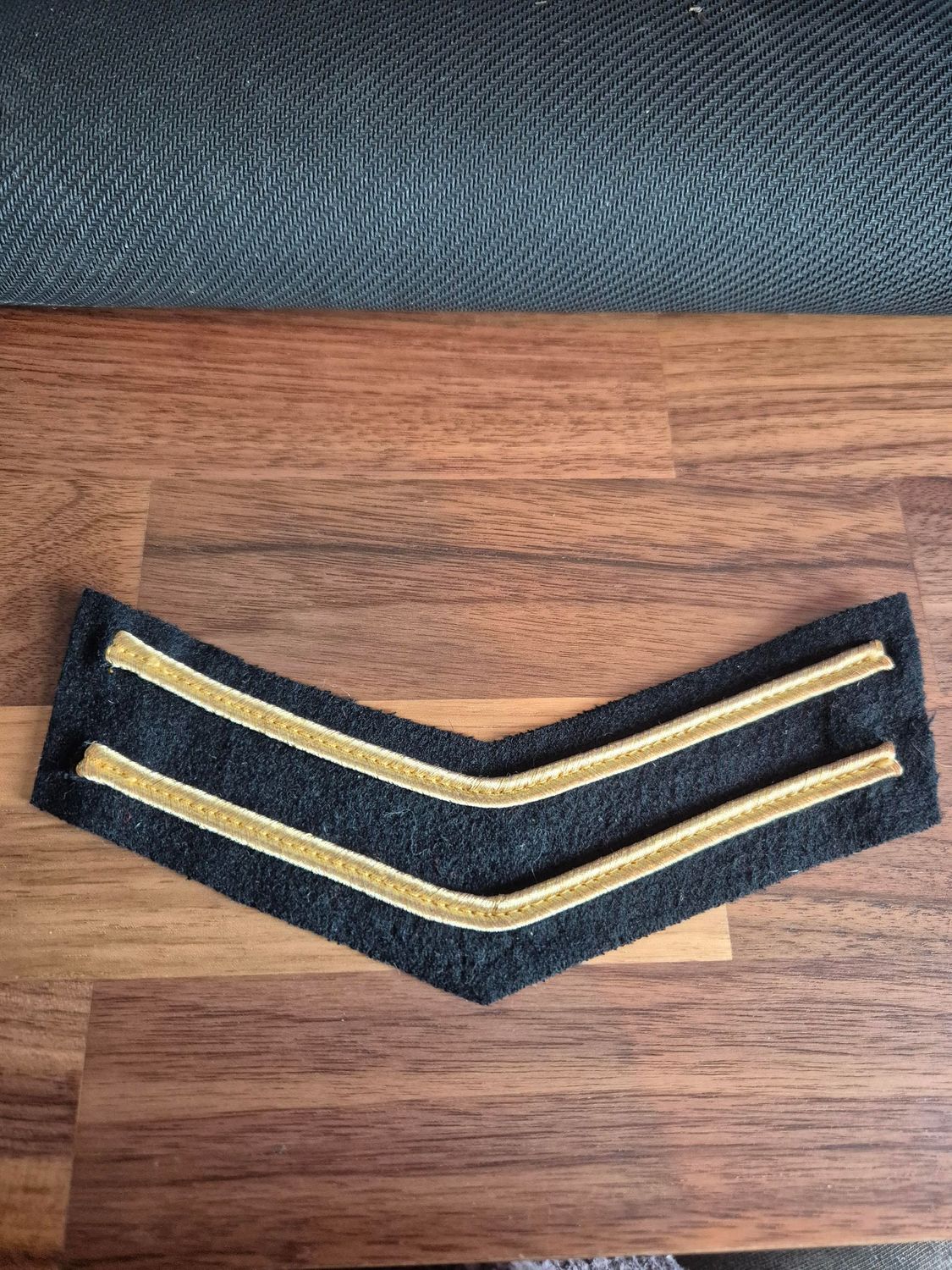 Household Cavalry No.1 Dress Rank Chevron Badge - 2 Bar