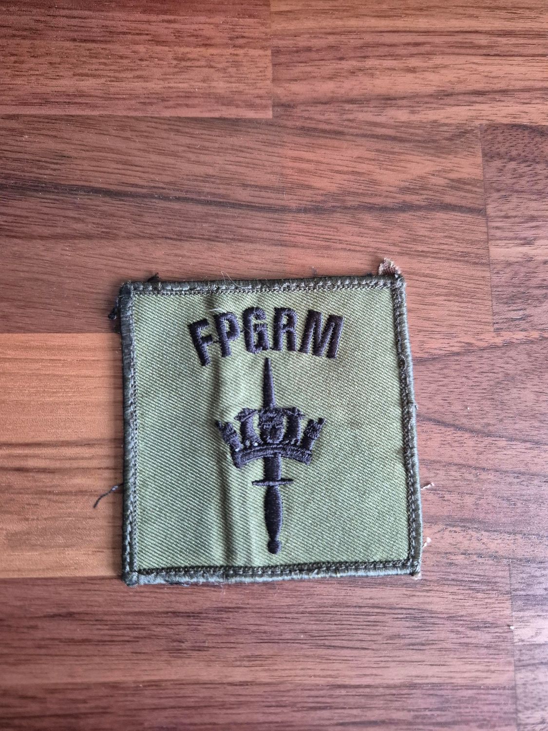 British Fleet Protection Group Royal Marines FPGRM Badge