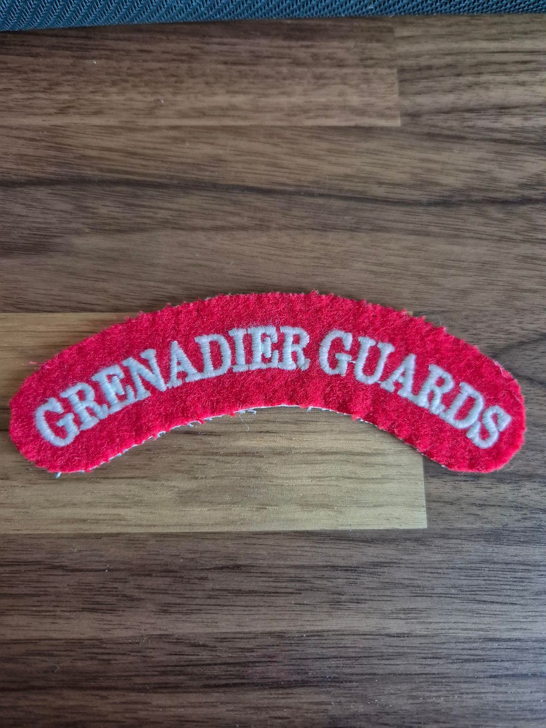 British Army Grenadier Guards Shoulder Title Badge (A Pair)