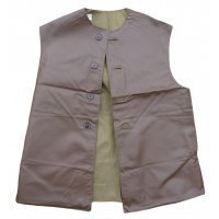 British Army New Genuine Vintage 1955 Brown PVC Jerkin