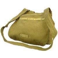 Swedish Army Genuine Finnish Canvas Respirator Bags Shoulder Satchel
