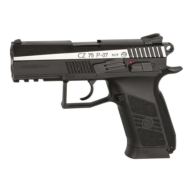 ASG CZ75 P-07 Duty Blowback Dual Tone Finish Co2 BB  Air Pistol