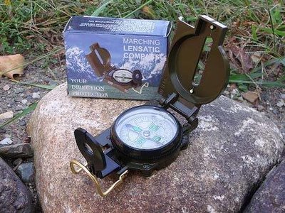 New Army Style Lensatic Compass
