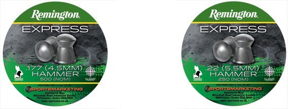 New SMK Remington Express Hammer Pellets