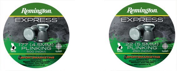 New SMK Remington Plinking Flat Pellets