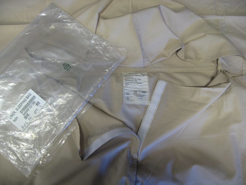 British Army New Genuine Issue Sleeping Bag Liners