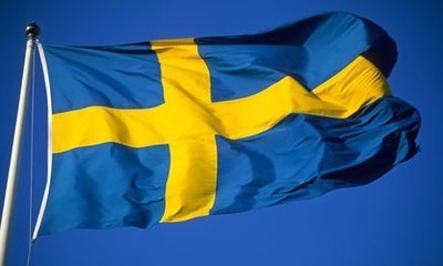 Swedish Military Genuine New Service Flag