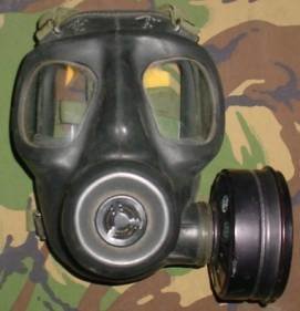 British Army Used Genuine S6 Gas Masks and filters