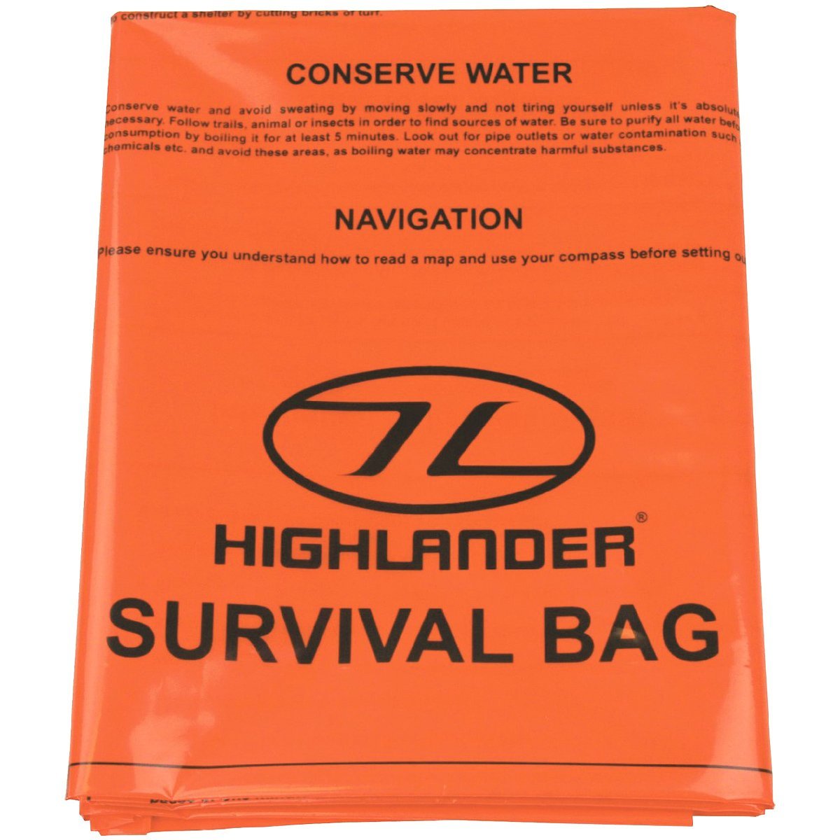 New Emergency Survival PVC Bivi Bags, Colour: Orange