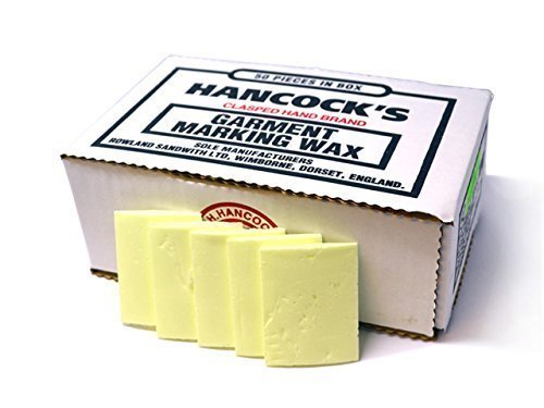 New 50 Hancock  Box Garment Marking Wax