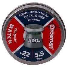 New Pellets Crosman Match Flat  .22