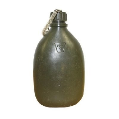 Swedish Army Genuine Vintage 1980s Water Bottles Canteen