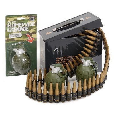 New Kids Army Ammo Tin Gift Box Set