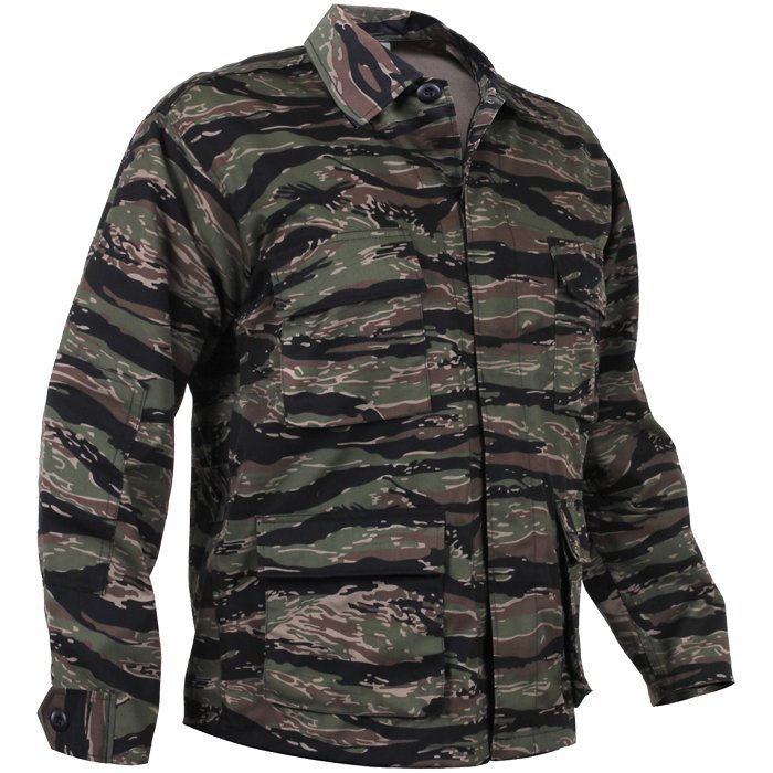 American US Army Genuine Issue Tiger Stripe Jacket (Vietnam Jungle)