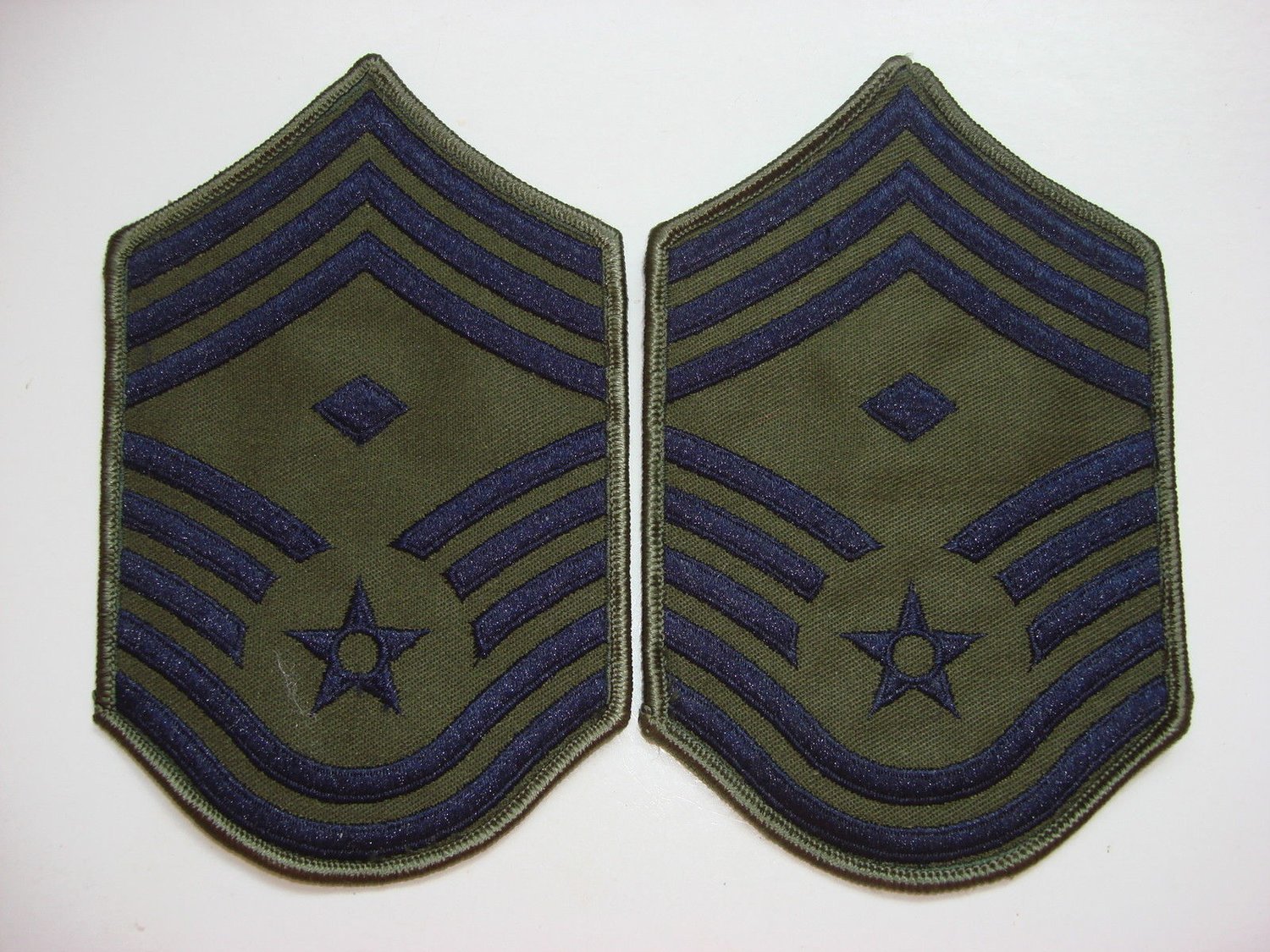 American U.S Air Force Insignia 1st Sergeant Rank Stripes Badges