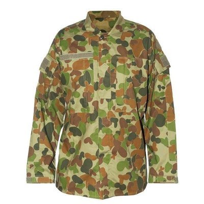 Australian Army New Genuine Camo Woodland Auscam Shirts