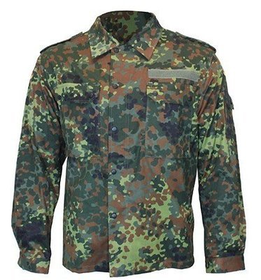German Army Genuine New Flecktarn Camo Shirts/Jacket
