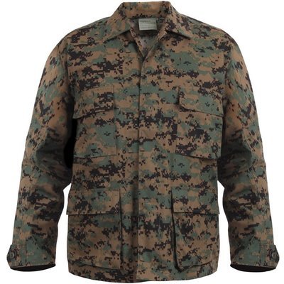 American US Army Genuine Issue Used Digital Woodland Camouflage - Military BDU Shirts