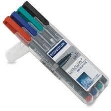 British Army New Staedtler Lumocolor permanent Markers pens