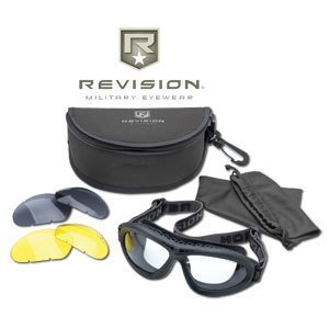 British Army Genuine Revision Bullet Ant Tactical Goggles Black
