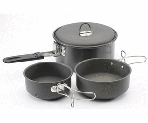 New Gelert AscentIII 4 piece Camping Cooksets