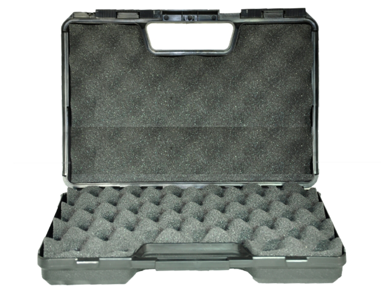 New Black Foamed Hard Pistol Cases