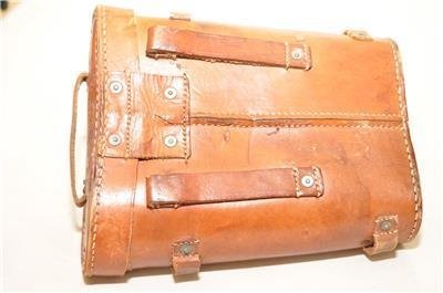 British Army WW2 Genuine Prism No5 MK1 Binocular/Monocular Vintage Leather Case WW11