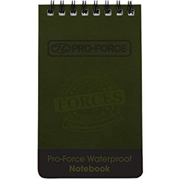 British Army Style New Waterproof All Weather A6 Notepad 50 Pages