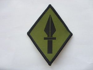 British Army  TRF 1 SIGNAL BRIGADE SUBDUED ARM BADGE