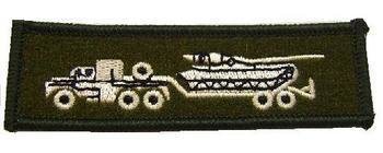 British Army New Tank Transporter Cloth Trade badge